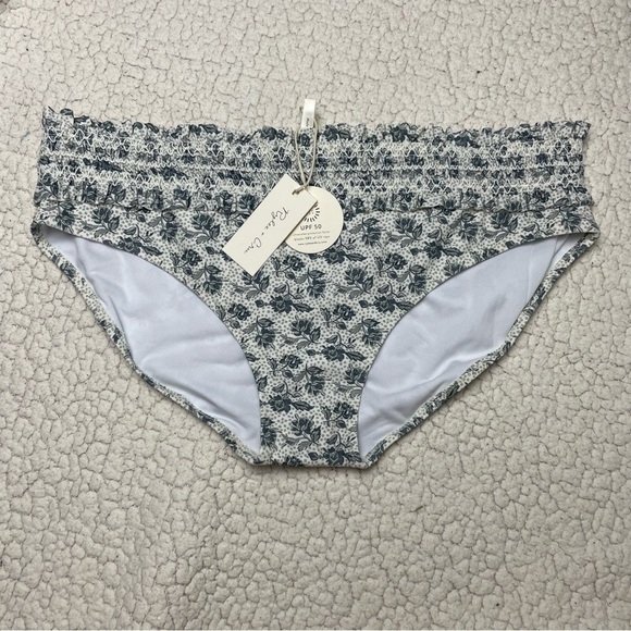Rylee + Cru Roses Smocked Bikini Bottom - Picture 4 of 4